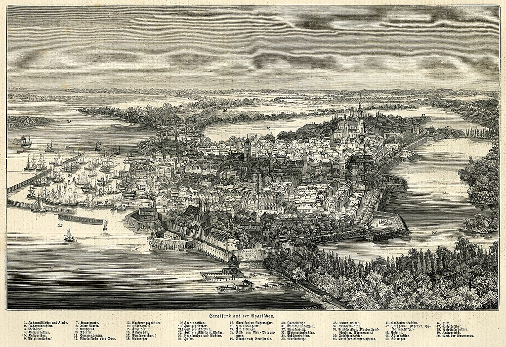 Stralsund um 1851
