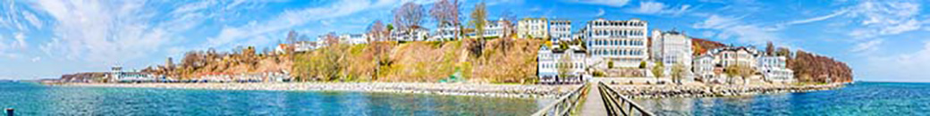 Vorschau Panorama Sassnitz von der Seebrücke