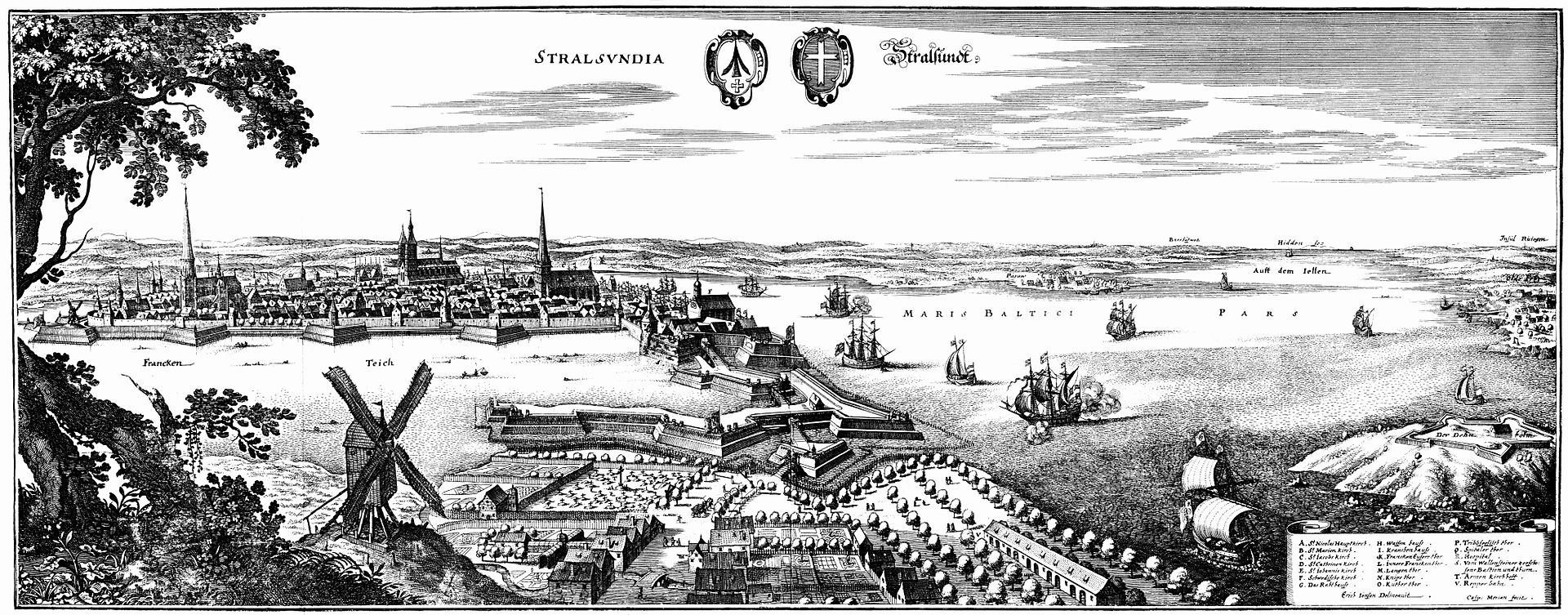 Stralsund-Alter Stich um 1652