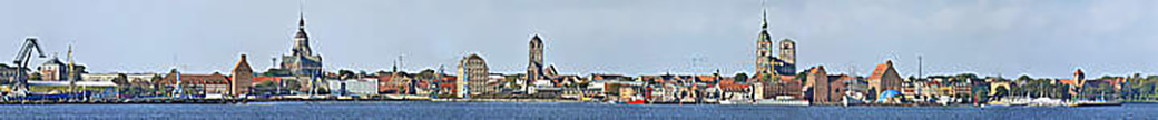Vorschau Panorama Stralsunder Hafen mit der Altstadt